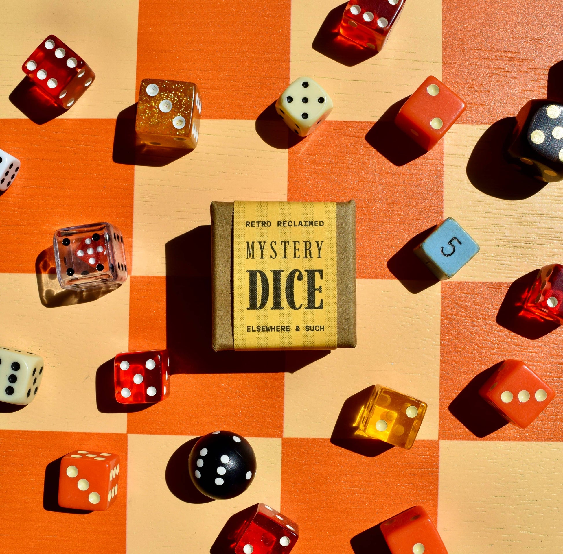 retro mystery dice