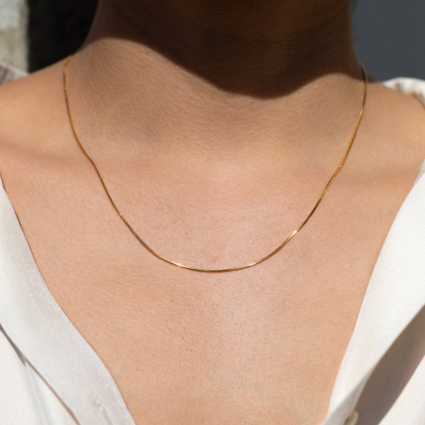 monaco snake chain necklace