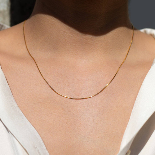 monaco snake chain necklace