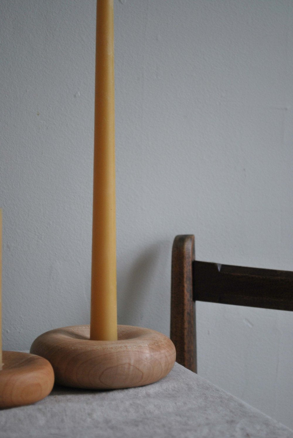 donut candlestick holder