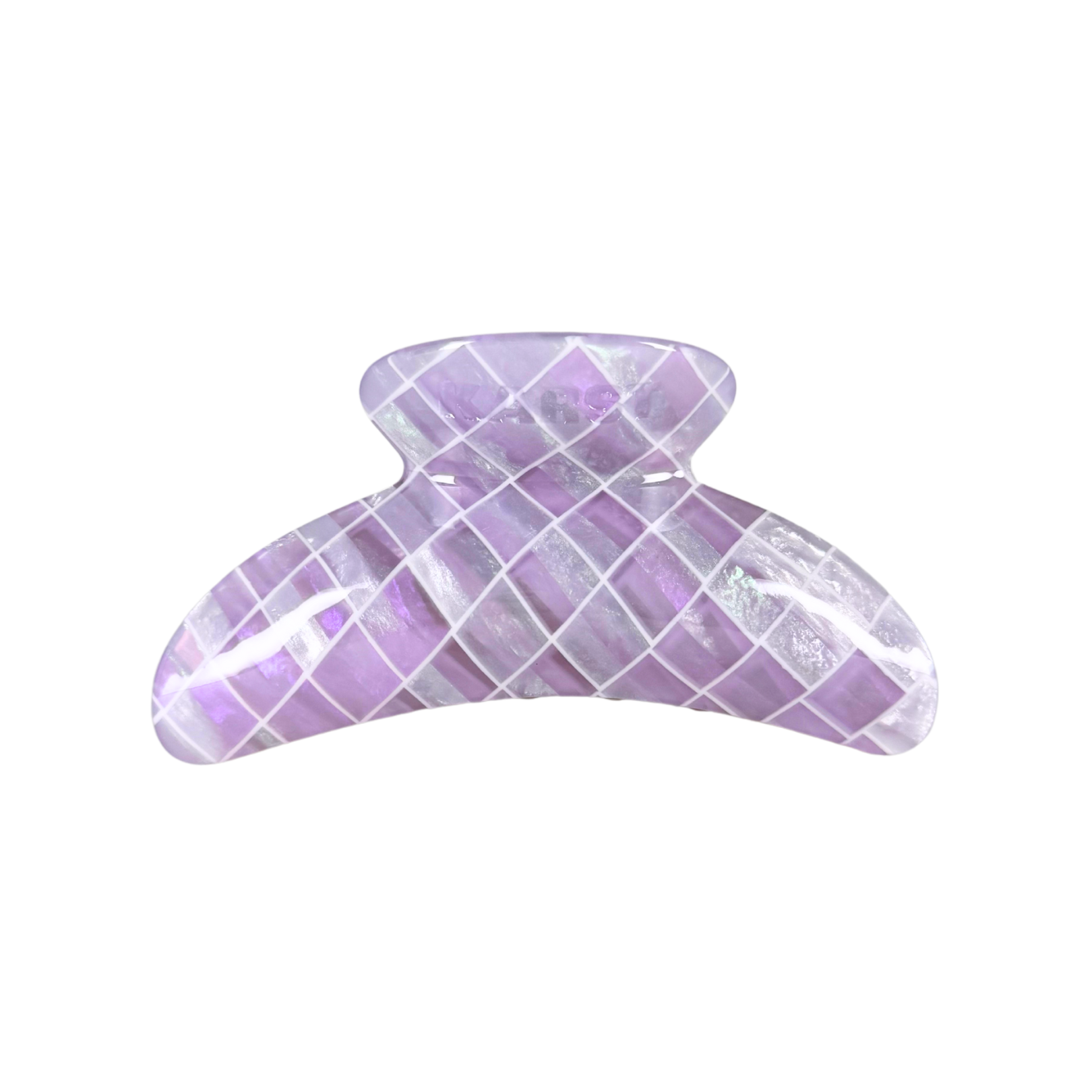 superclip hair claw — pixie dust tile