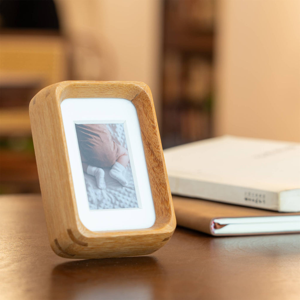 mini photo frame - teak