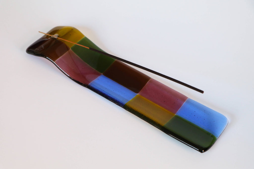 glass incense holder