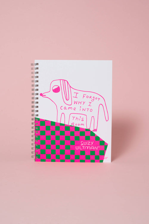 ADHDawg letterpress notebook