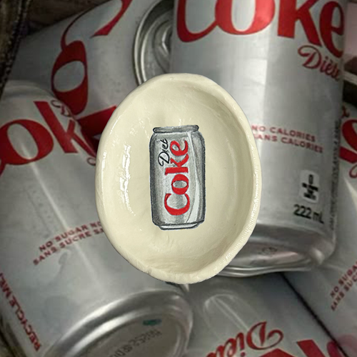 diet coke dish