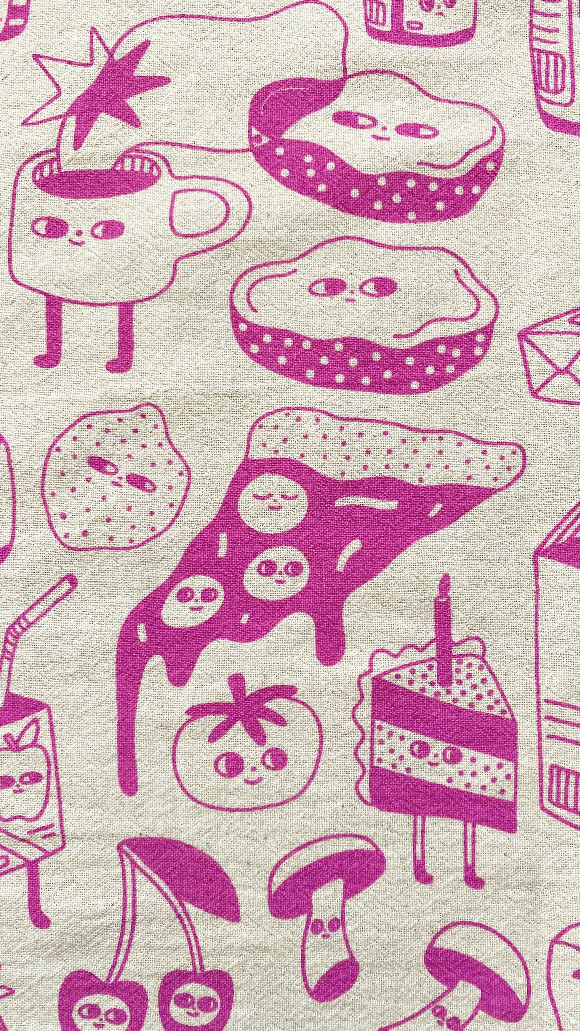 tea towel - food friends