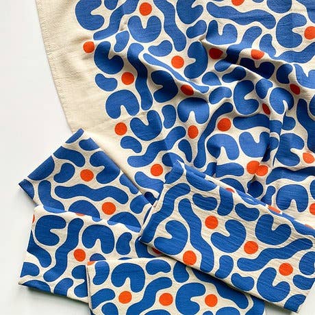 tea towel - blobs
