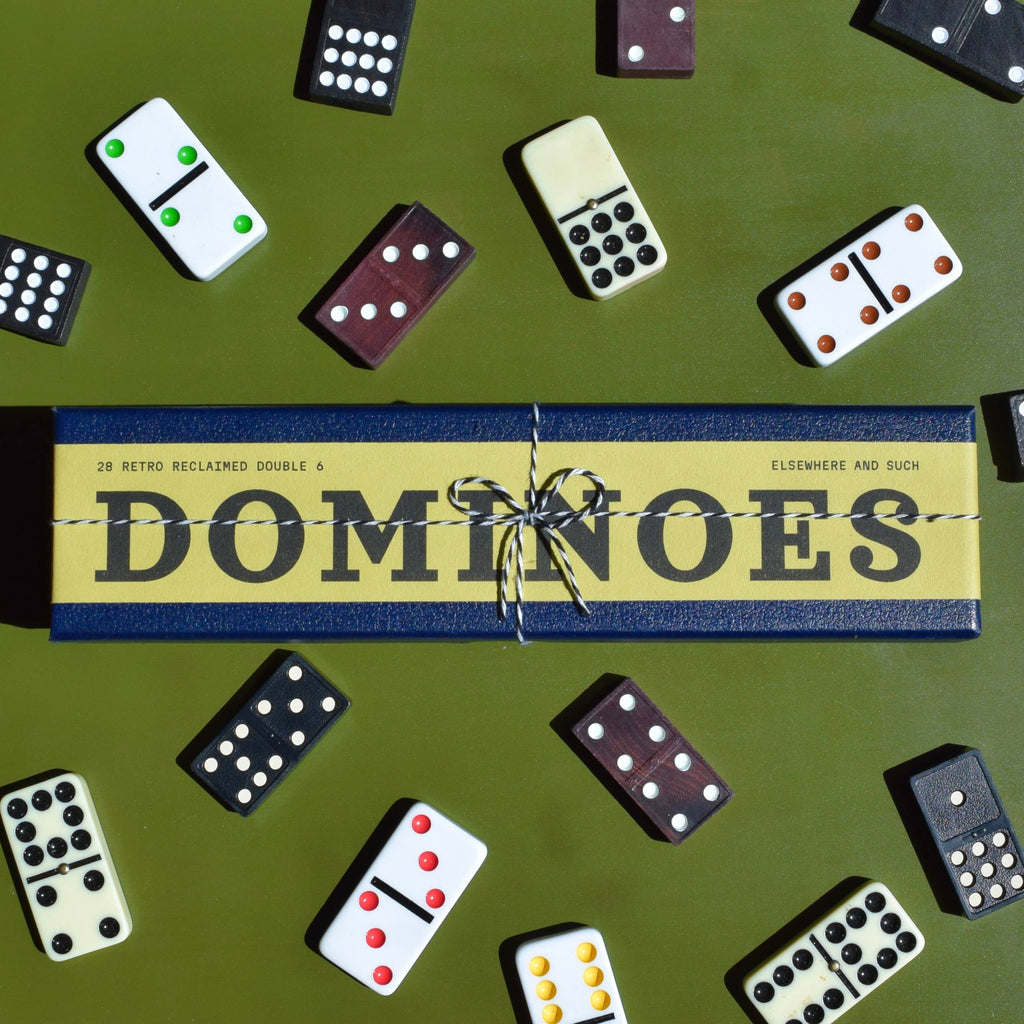 retro domino set