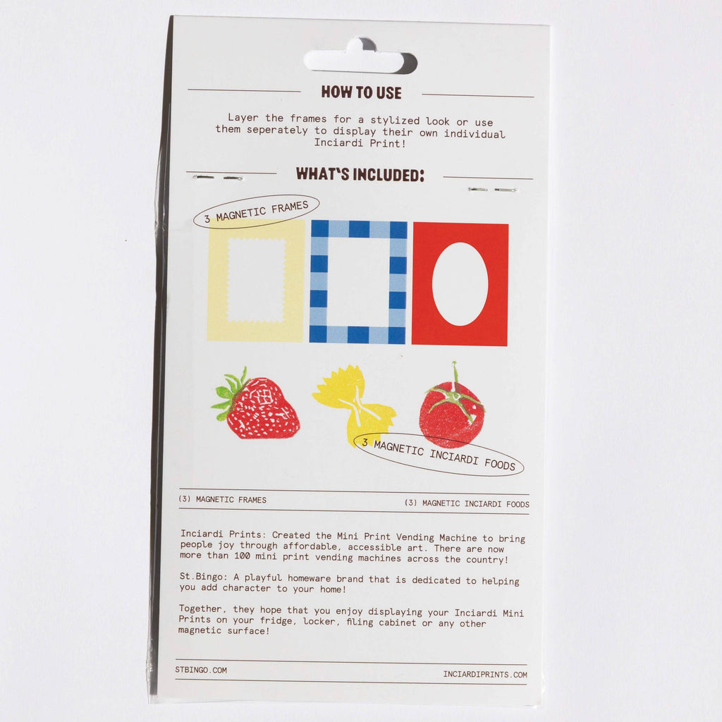 magnetic frame pack for inciardi prints | variety pack