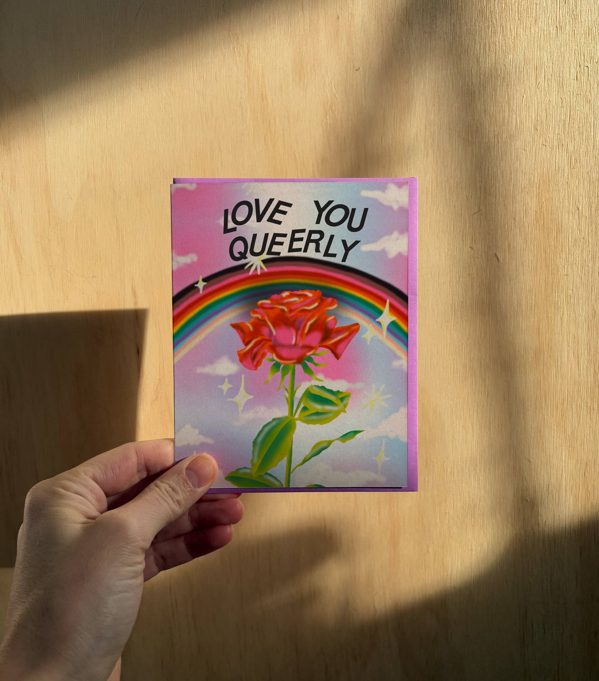 love you queerly card