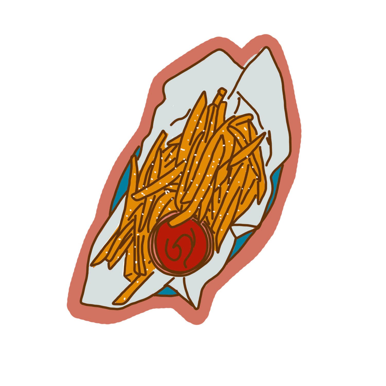 fries sticker