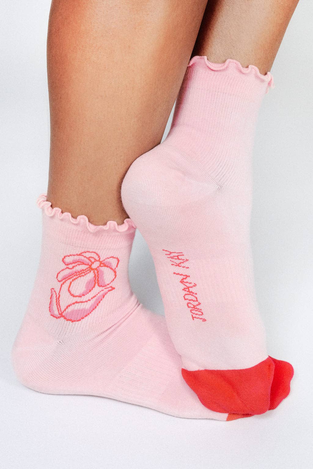 flora ankle sock by jordan kay