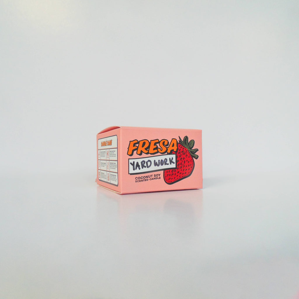 yard work / grass mini candle / latina + midwest inspired