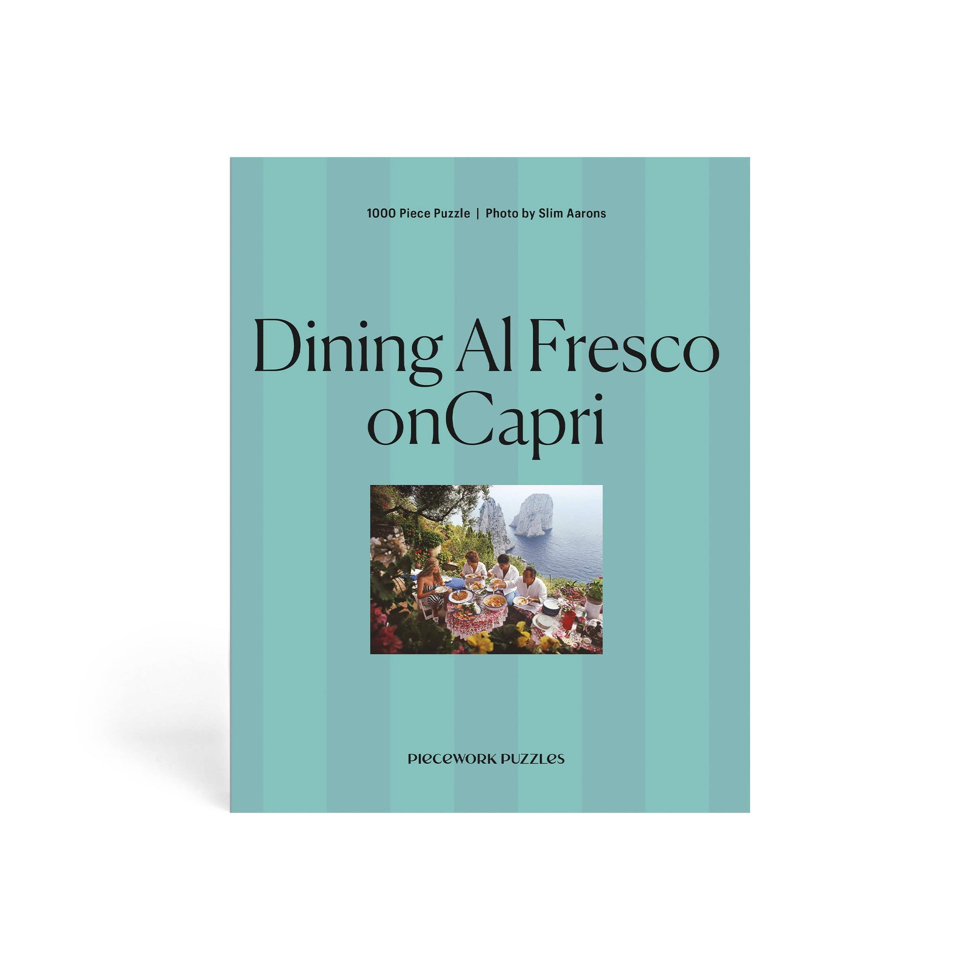 dining al fresco -  slim aarons collab - 1000 pieces puzzle