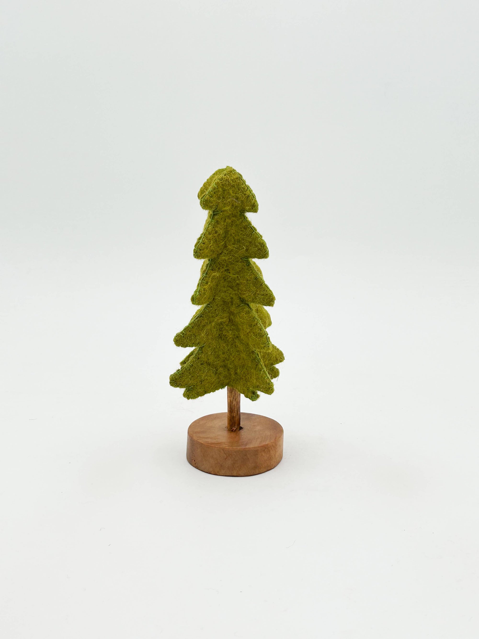 felt wooden base tree medium