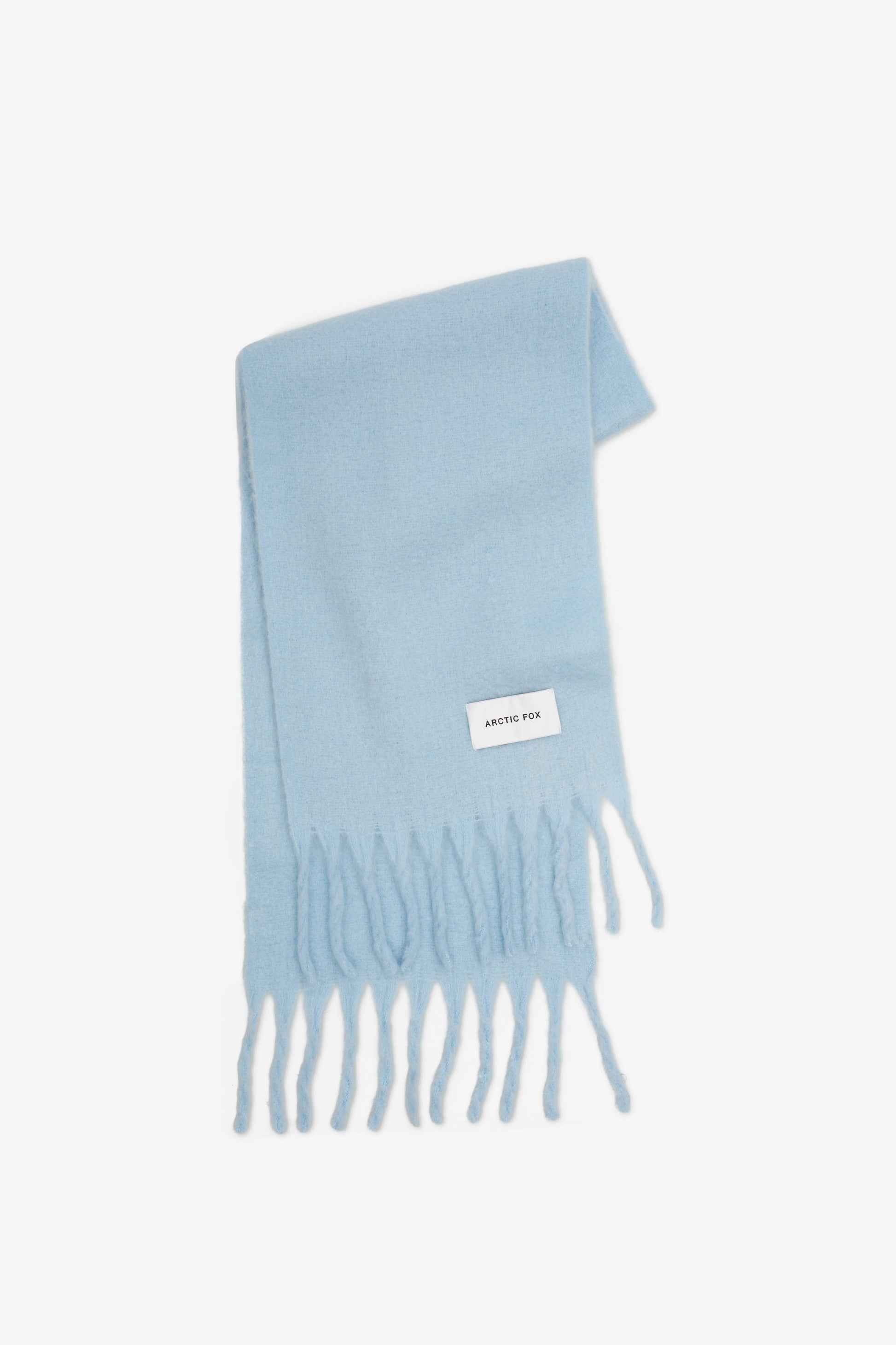 the stockholm scarf - 100% recycled - glacier blue