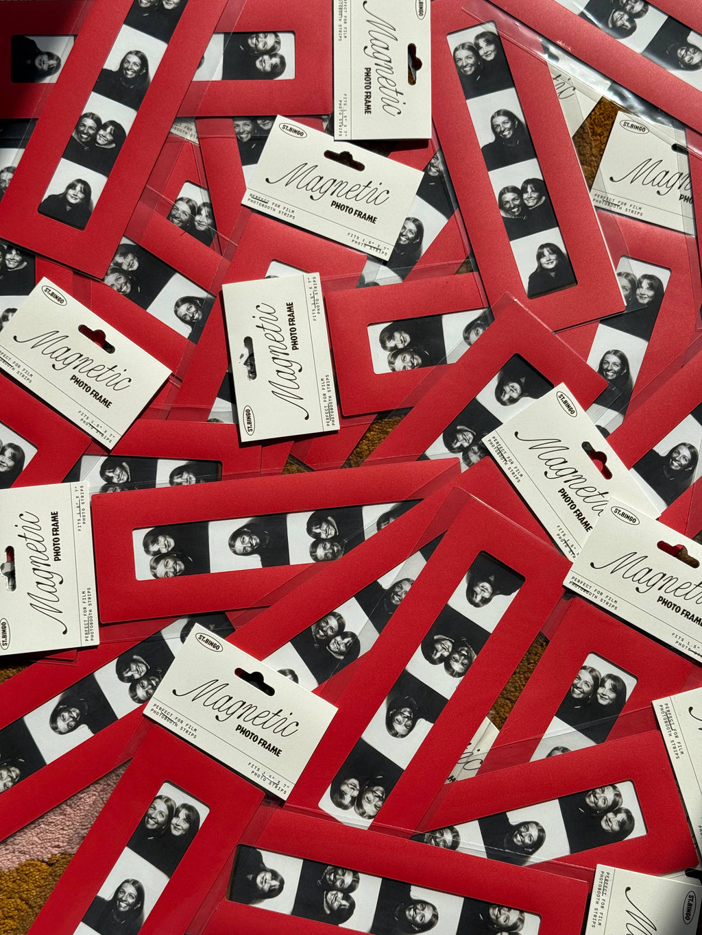 Photobooth Frame | Single Frame | Magnetic Frame: Red