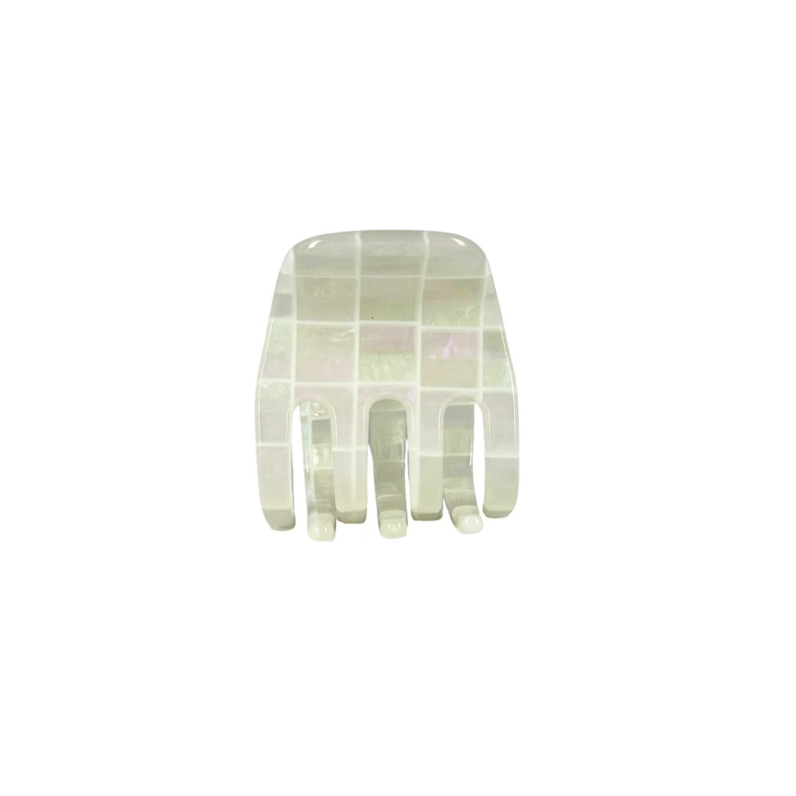 small hair claw clip — starlight tile