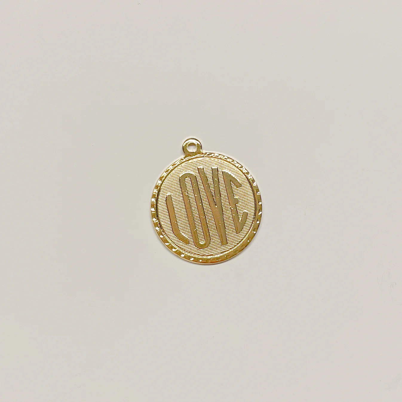 love coin charm