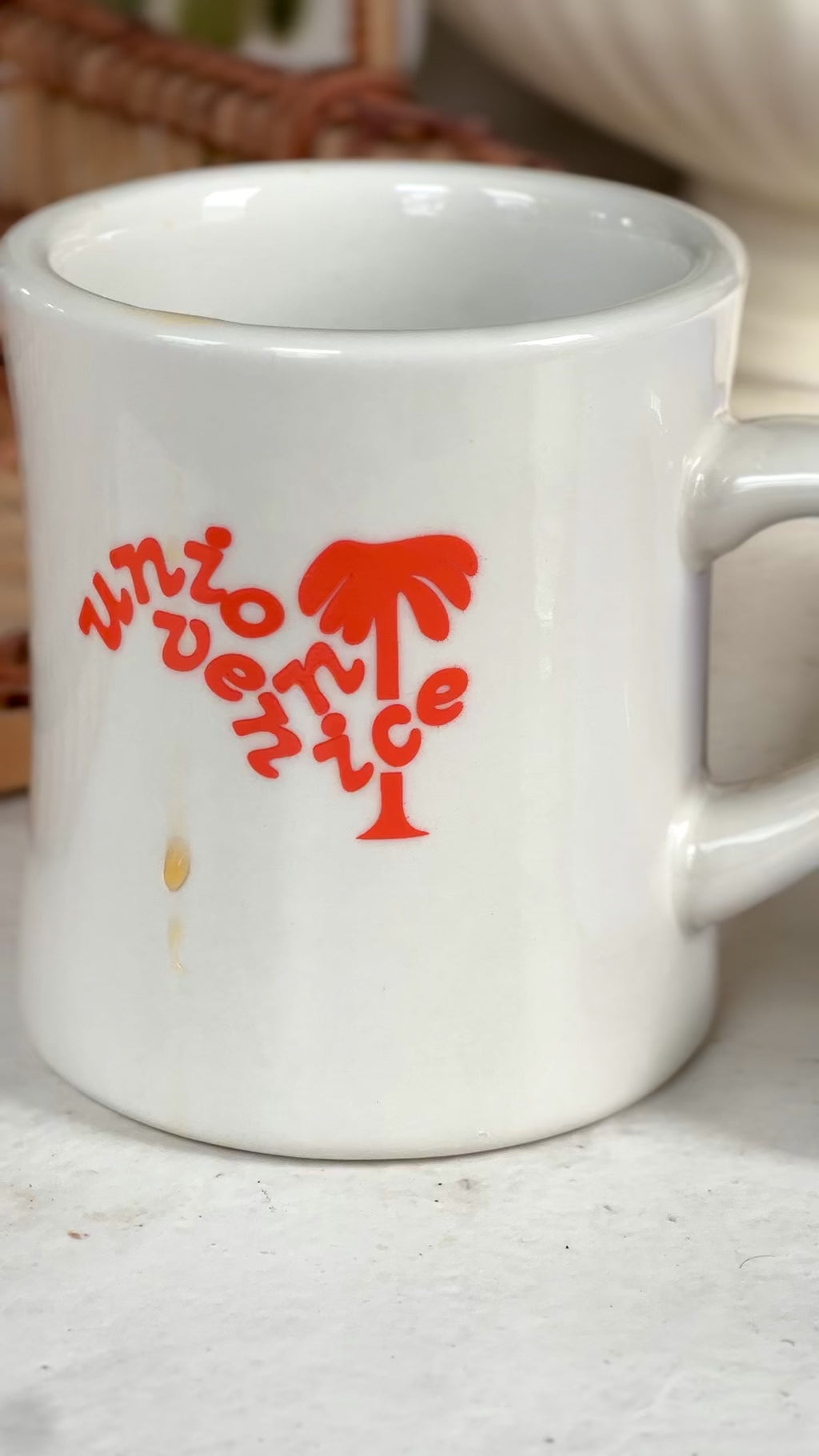 union venice palm tree mug