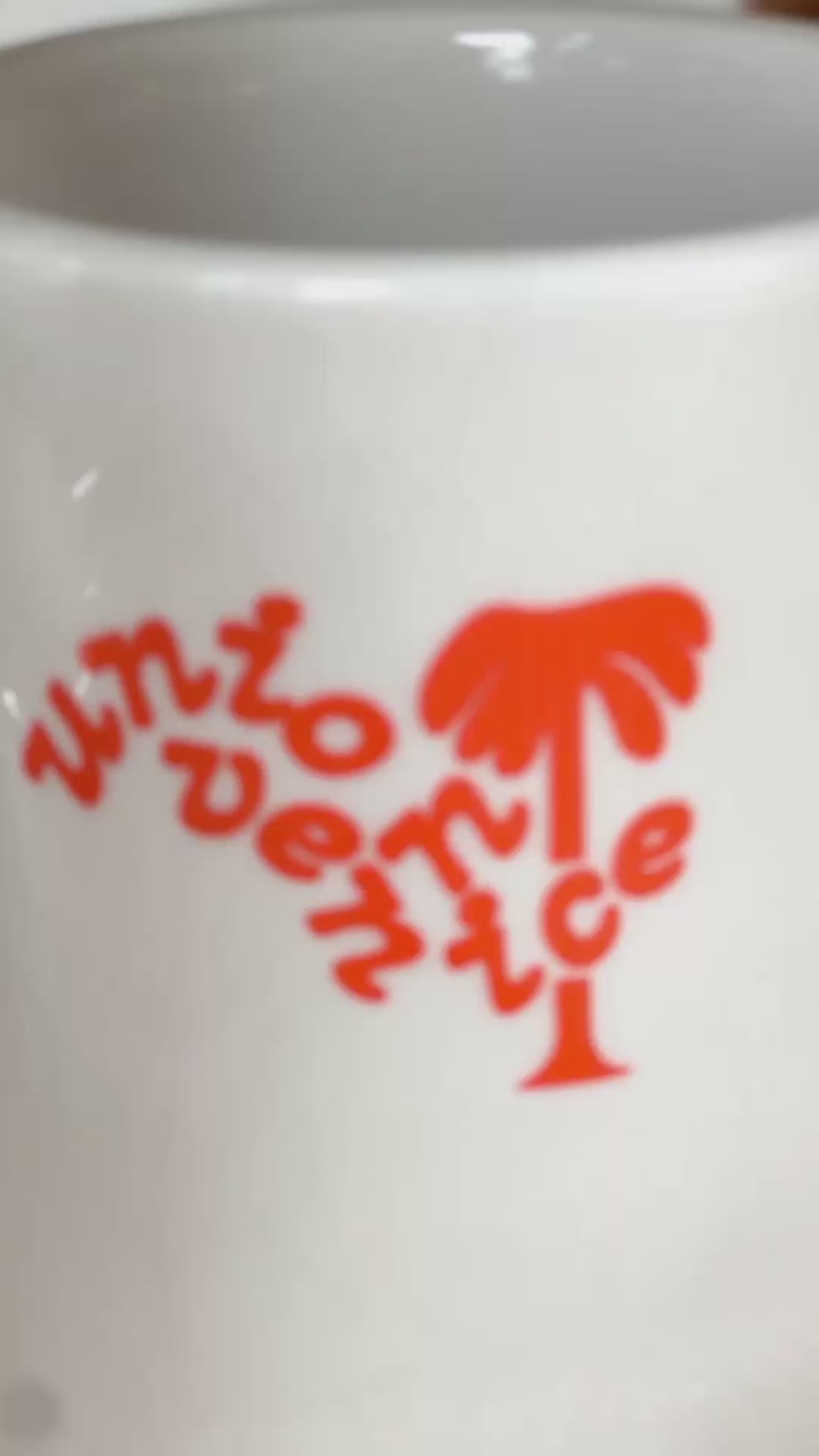 union venice palm tree mug