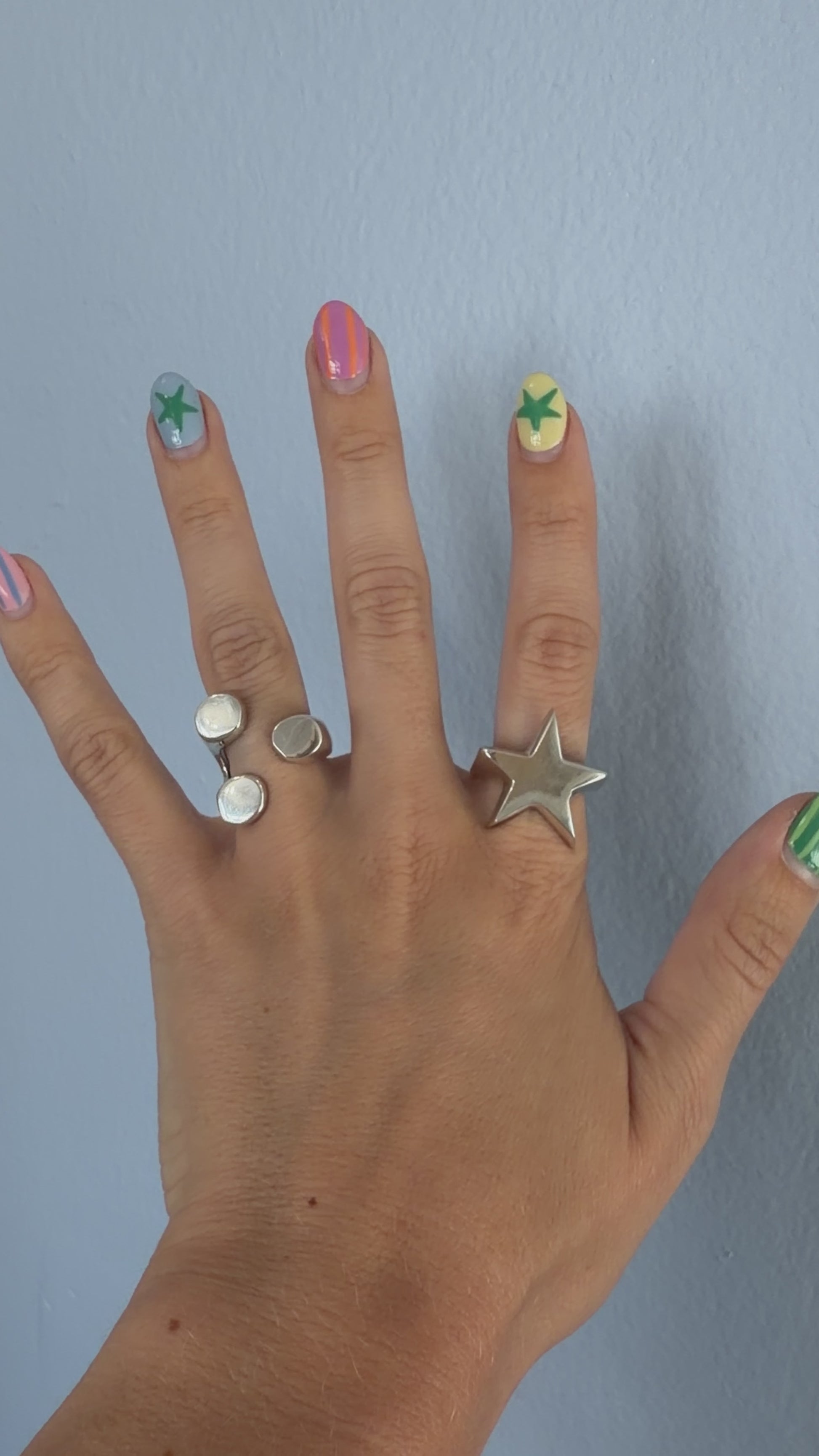 silver star ring