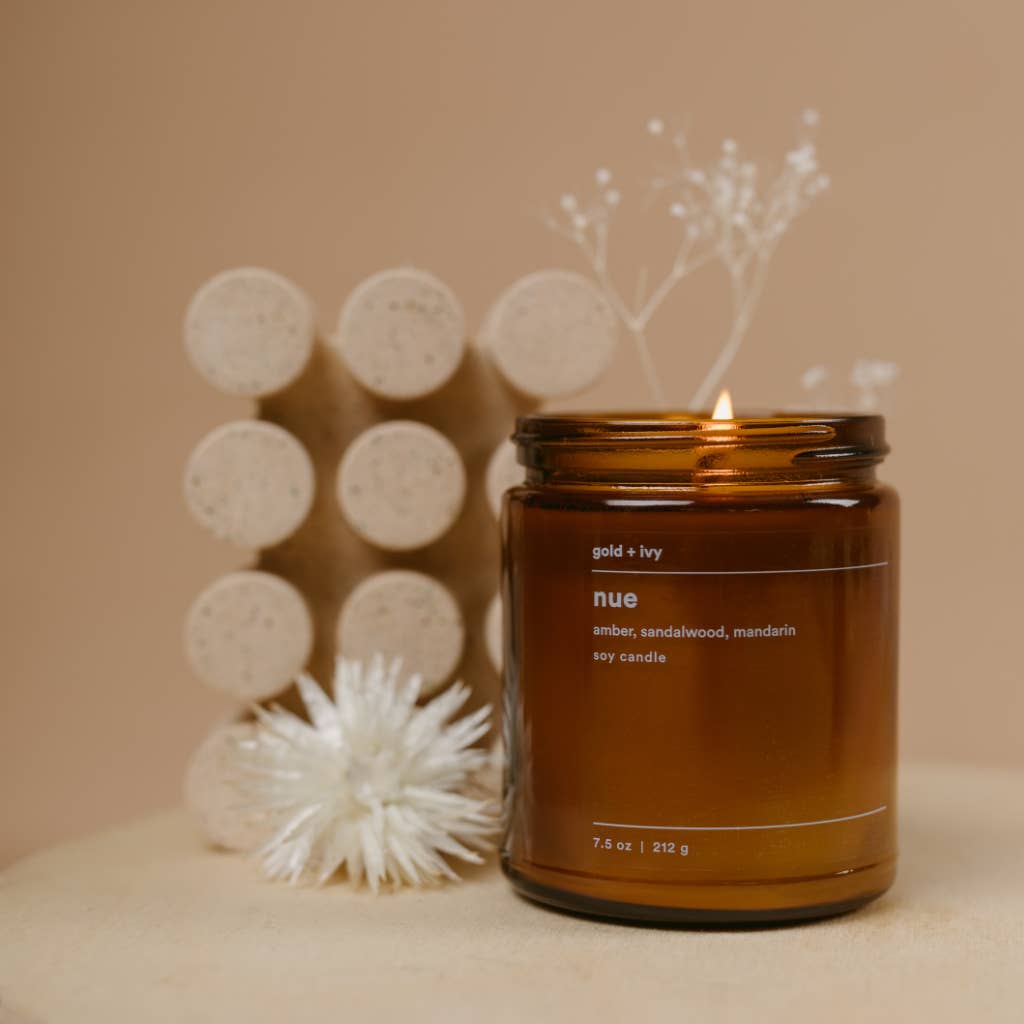 nue 7.5 oz. soy candle