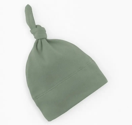 organic colored baby beanie