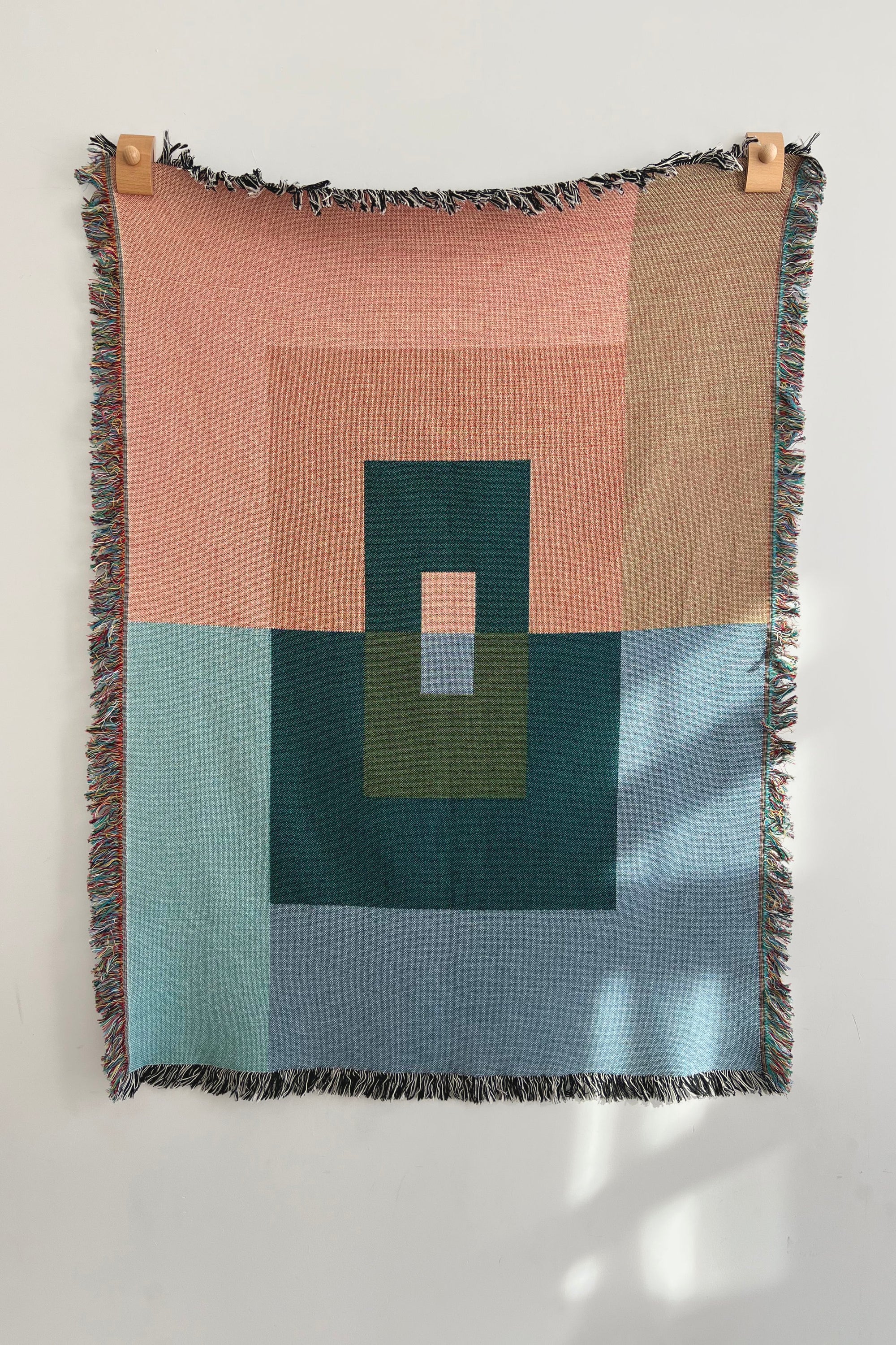 a future refrain woven blanket