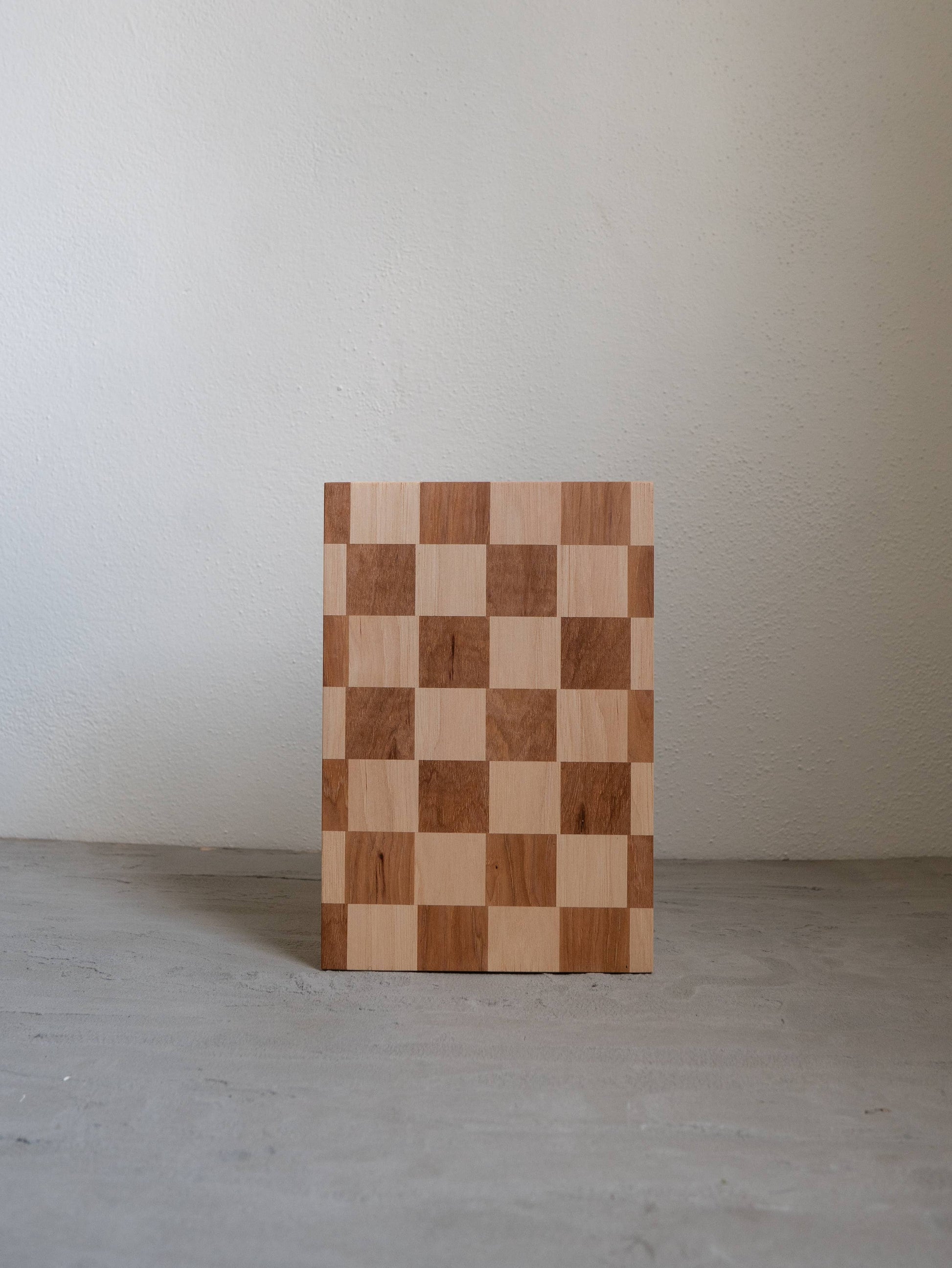 checkerboard butcher block